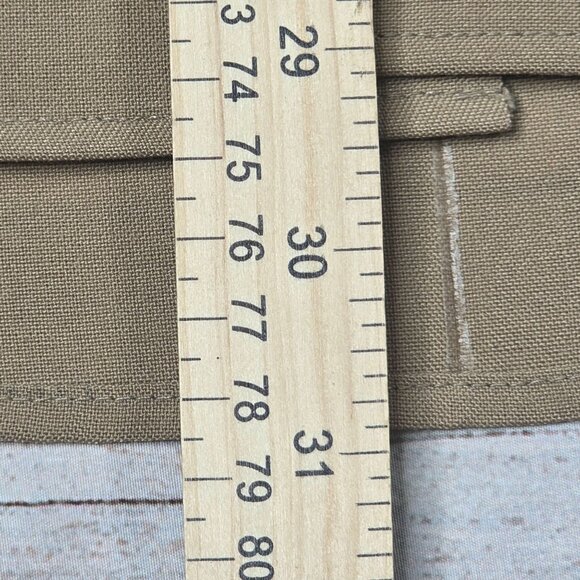 USMC Vintage Khaki Short Sleeve Dress Shirt, Men's 15 1/2 - Picture 7 of 7